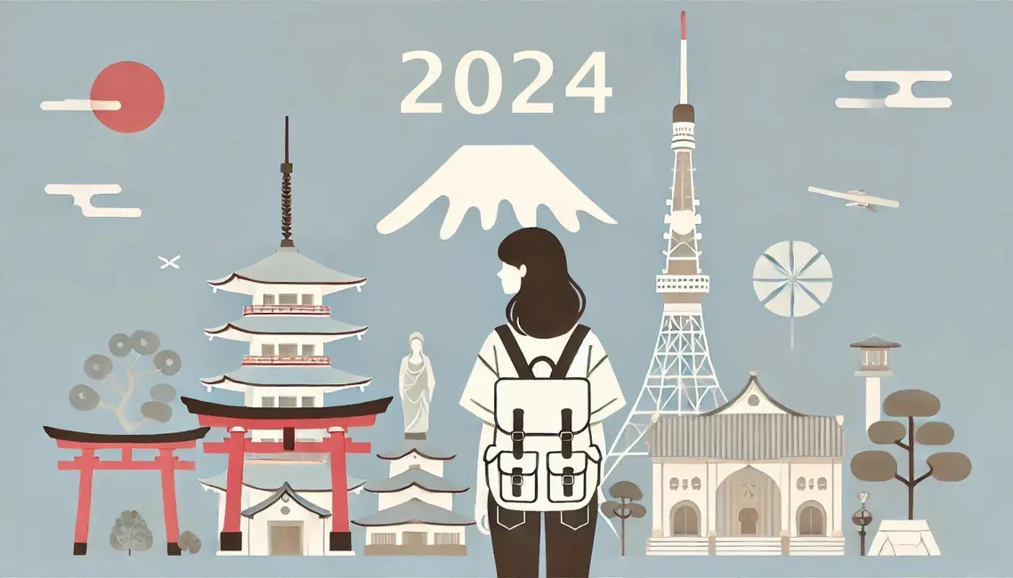 2024年版 人気観光地ランキングから見る、女ひとり旅おすすめスポット のサムネイル画像