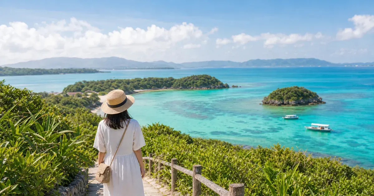 石垣島の女ひとり旅ガイド：モデルコースとエリア別おすすめ のアイキャッチ画像