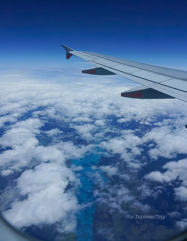 南島上空
