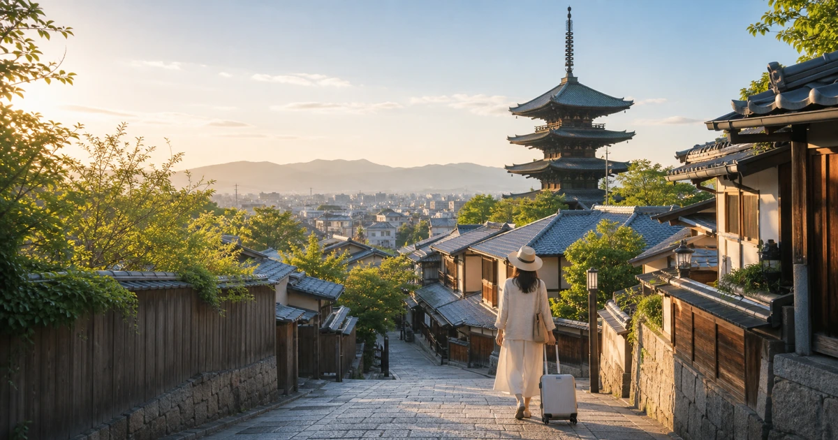 京都の女ひとり旅ガイド：モデルコース… のアイキャッチ画像