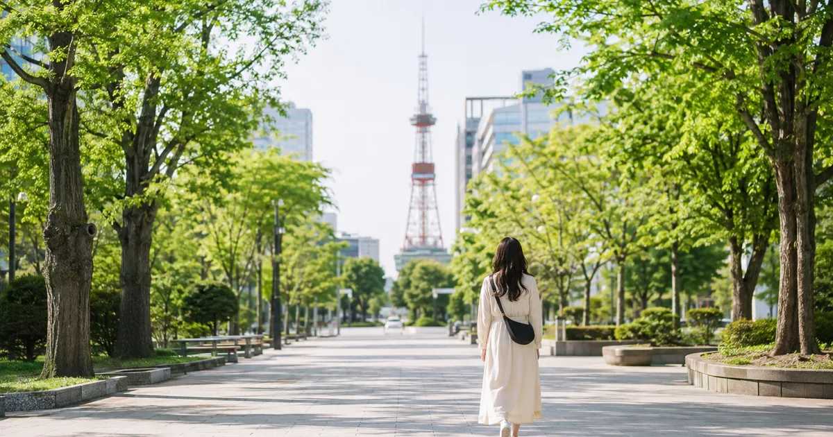 札幌の女ひとり旅ガイド：モデルコース… のアイキャッチ画像