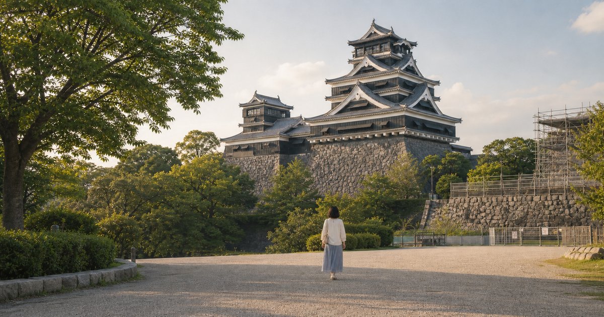 熊本の女ひとり旅ガイド：モデルコースとエリア別おすすめ のアイキャッチ画像