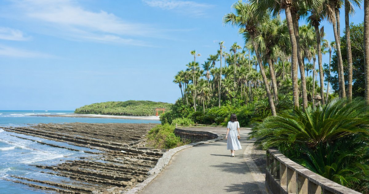 宮崎の女ひとり旅ガイド：モデルコースとエリア別おすすめ のアイキャッチ画像