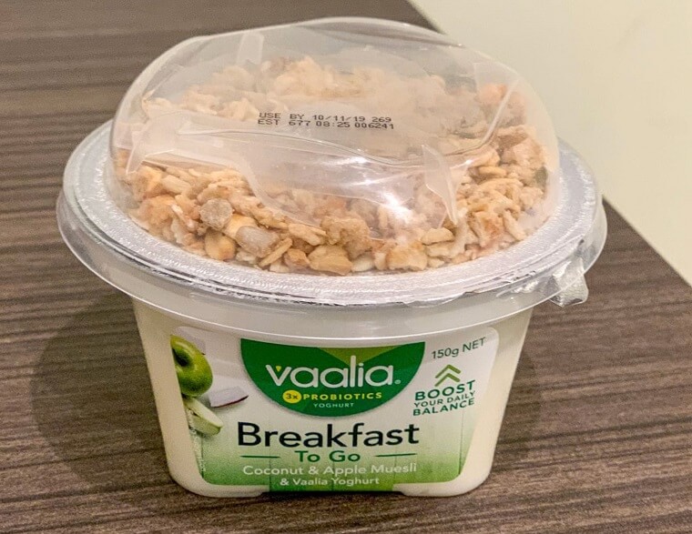 vaalia-breakfastのヨーグルト